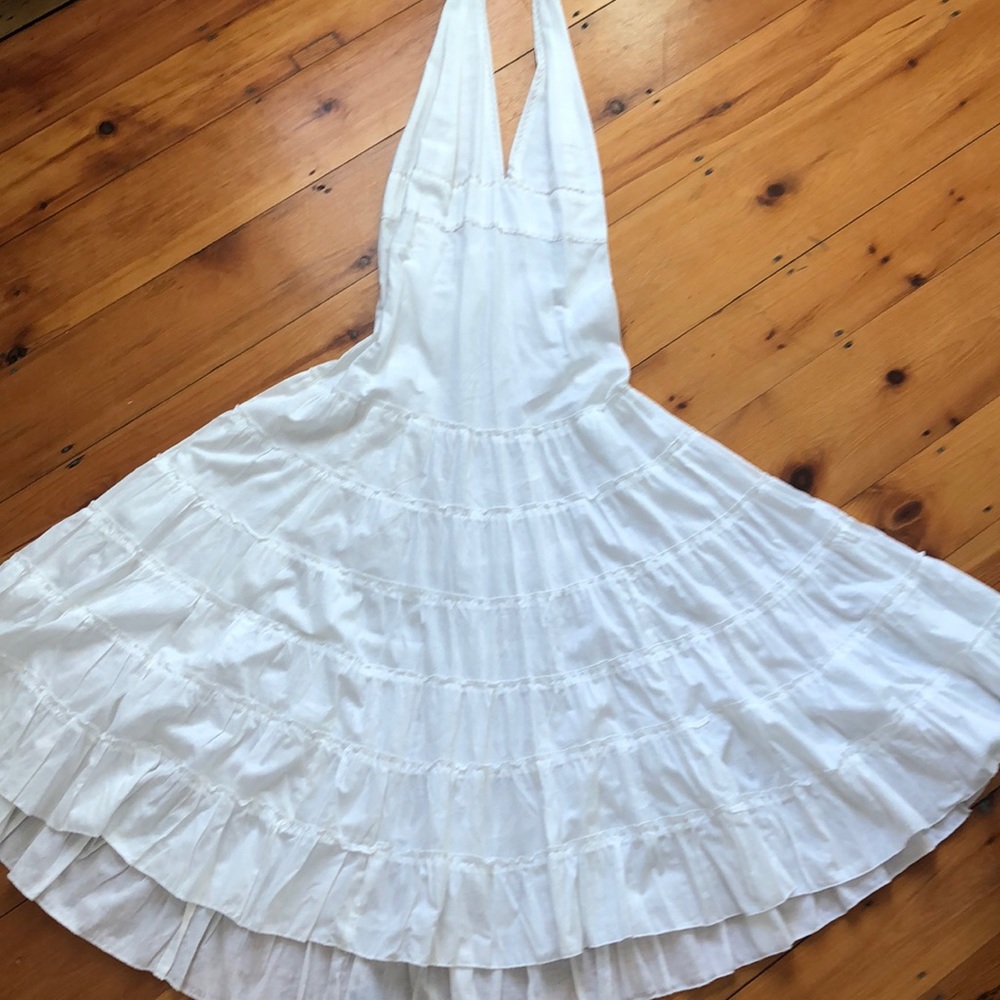 Cotton white dress